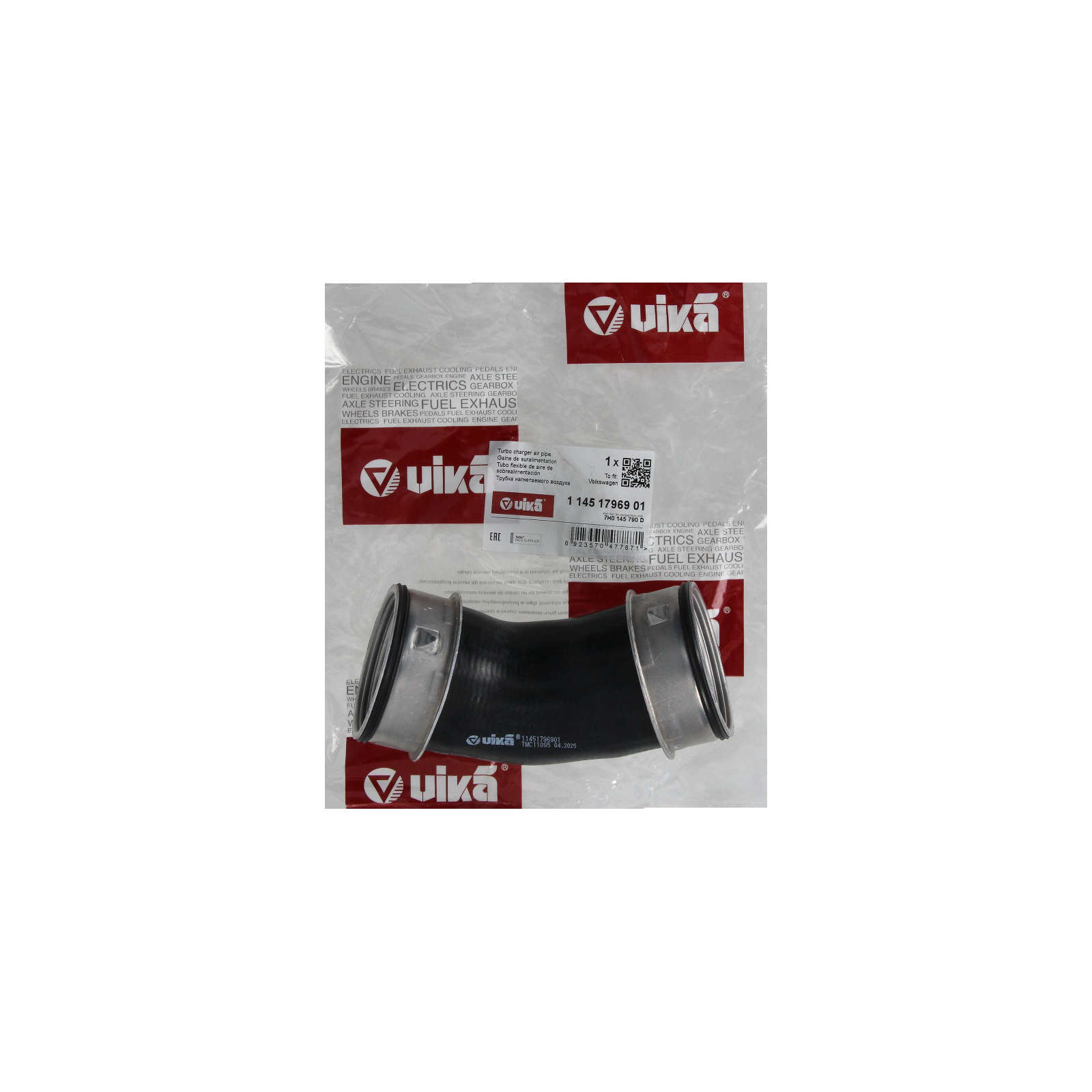 Product Image for Systém sání vzduchu, trubky, rezonátory Volkswagen 7H0145790D, 11451796901