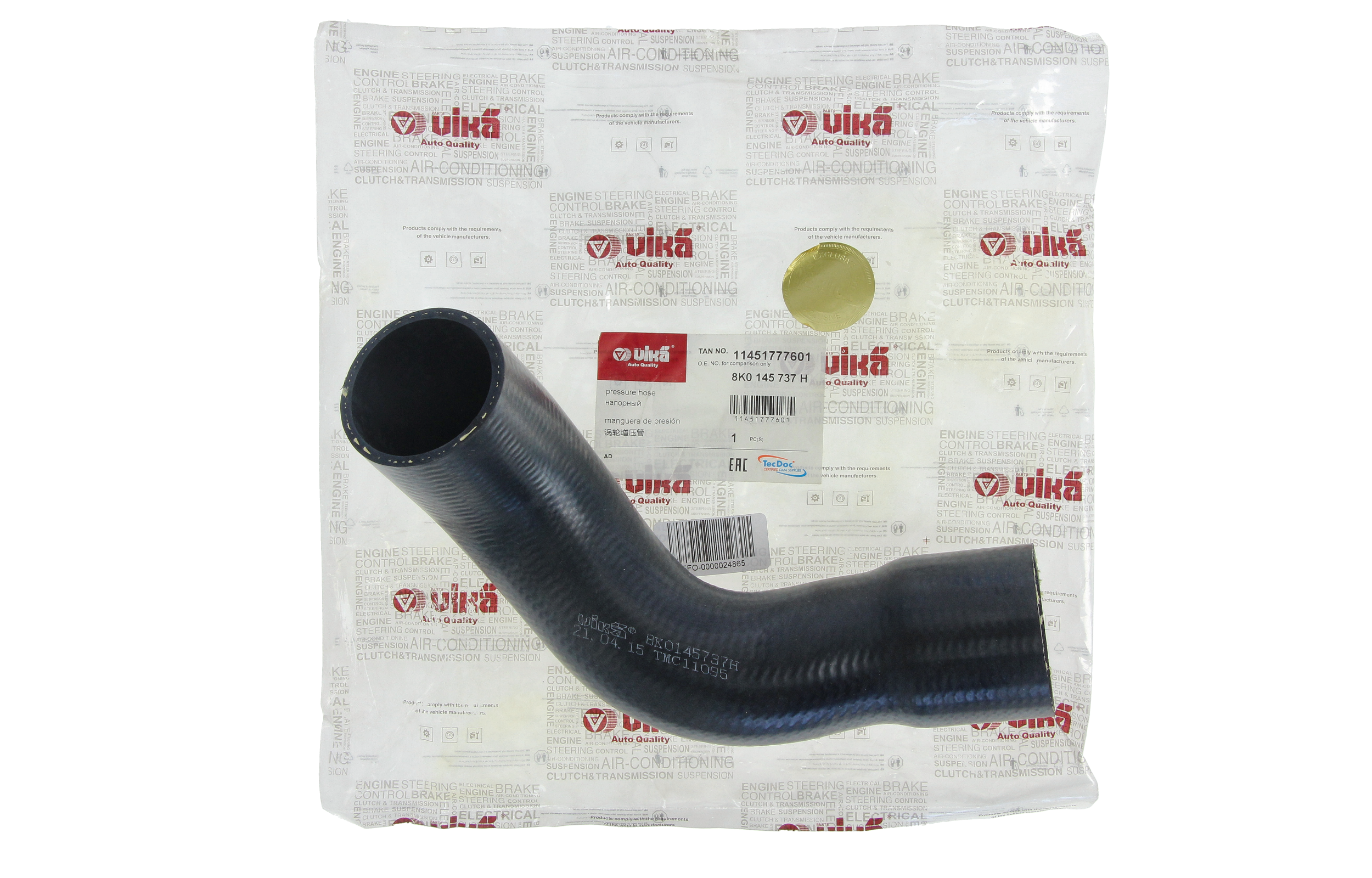 Product Image for Systém sání vzduchu, trubky, rezonátory Audi 8K0145737H, 11451777601