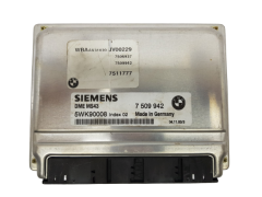 Řídicí Jednotka Motoru BMW 7509942 5WK90008 Siemens 22527 Řídicí Jednotka Motoru BMW 7509942 5WK90008 Siemens 22527