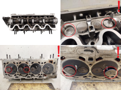 Hlava Válce Fiat Opel SAAB 55193091 1.9 JTD 8V 4