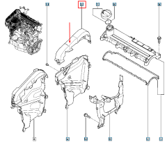 Kryt Rozvodu Nový originál 8200795017 Renault