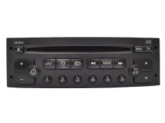 Rádio Cd Citroen Peugeot 96488011XT PU-2471A Clarion 1059