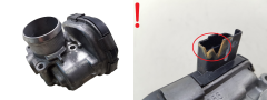 Škrticí Klapka Citroen Peugeot 9673534480 1.6 HDI Delphi 2607