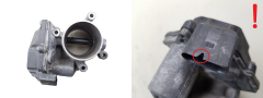 Škrticí Klapka 03L128063R A2C31762900 VWAG 3060