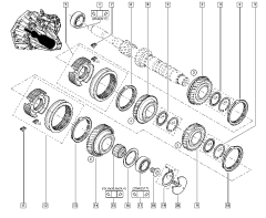 Valivé Ložisko Originál Renault 25X62X17 3220300Q0J