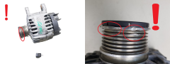 Alternátor 231001318R-A TG12C241 2627732A Valeo Renault