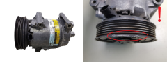 Kompresor Klimatizace Delphi 01140017 8200316164 Renault Megane 2 Scenic 2 Kompresor Klimatizace Delphi 01140017 8200316164 Renault Megane 2 Scenic 2