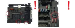 Blok Ovladačů BSM B3 9650664080 PSA Delphi 2098
