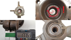 Těhlice Kola Pravý Předek 8200345945 402022048R Renault Clio 3 Modus 23