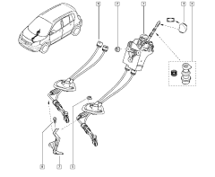 Lanko Převodovky Originál Renault Scenic Megane II 7701066651