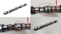 Váčková Hřídel 8200881281 7700272940 1.6 8v K7M Renault 1004