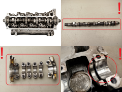 Hlava Válce Renault 2968F2 110415795R 7701477400 1.5 DCI Siemens 3