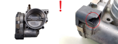 Škrticí Klapka VWAG 022133062T 0280750086 Bosch