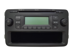 Rádio Cd Mp3 Skoda Fabia 5J0035152A Blues 1342