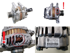 Alternátor 5705KQ V757695680 02 A005TG0881 Mitsubishi Citroen Peugeot 91 Alternátor 5705KQ V757695680 02 A005TG0881 Mitsubishi Citroen Peugeot 91