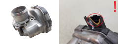Škrticí Klapka Citroen Peugeot 9673534480 1.6 HDI Delphi 2521