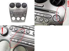 Kontrolní panel Radio Mazda 6 GJ6AG1215 GJ6A64930