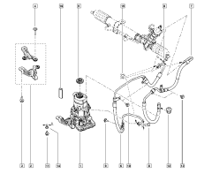 Trubky Posilovače Řízení Originál Trafic  Vivaro NV300 Vito 497254803R