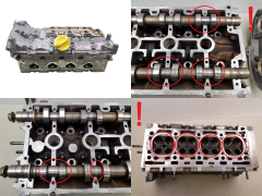 Hlava Válce 1640 7701475605 2.0 16v Turbo Renault 1224