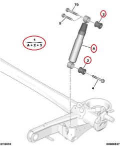 Tlumič Zadek Originál Jumpy Scudo Expert II III 9806036380 Tlumič Zadek Originál Jumpy Scudo Expert II III 9806036380