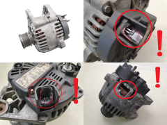 Alternátor 8200386806 TG11C034 Valeo 1.5 dci 1.6 Renault Nissan 110A S22