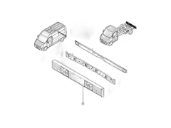 Nárazník Zadek Nový originál 756107223R Renault