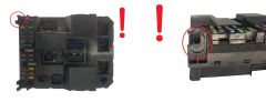 Blok Ovladačů BSI J04-00 9651197680 9651196980 PSA Valeo 1826