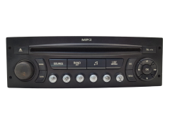 Rádio Cd Citroen Peugeot 96662669XT PSARCD441-70 Continental 1124