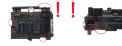 Blok Ovladačů BSM B3 9650664080 PSA Delphi 2107