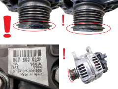 Alternátor 06F903023F 0124525091 Bosch VW