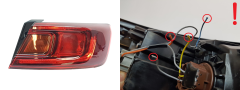 Světla Pravý Zadek Renault Talisman Sedan 265501563R