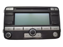 Rádio Cd Mp3 Navi VW Golf 1K0035191D 7612002044 Blaupunkt 1309