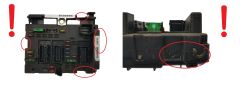 Blok Ovladačů BSM B3 9644038680 PSA Delphi 1709