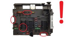Blok Ovladačů BSM B3 9650664080 PSA Delphi 1281