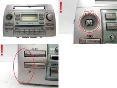 Rádio Cd Mp3 Toyota Corolla Verso 86120-0F010 CQ-TS7421LC W58810 Rádio Cd Mp3 Toyota Corolla Verso 86120-0F010 CQ-TS7421LC W58810