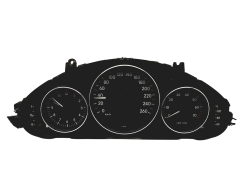 Otáčkoměr Mercedes CLS W219 A2195404411 110080310009