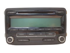 Rádio Cd VW 1K0035186AA 7647201360 Blaupunkt 1191 Rádio Cd VW 1K0035186AA 7647201360 Blaupunkt 1191
