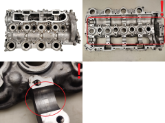 Hlava Válce Ford PSA Volvo 9655911480 9644994680 1.6 16V TDCI G8DB 18