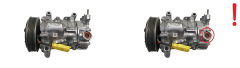 Kompresor Klimatizace 9678656080 SDC12 Model 1367 Sanden Citroen Peugeot