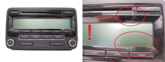 Rádio Cd VW 1K0035186AA 7647201360 Blaupunkt 1382