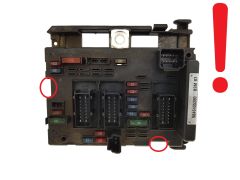 Blok Ovladačů BSM B3 9646405280 PSA Delphi 1220