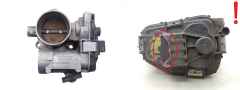 Škrticí Klapka Citroen Peugeot 9647925480 50SMP1 1635W2 3145