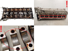 Hlava Válce BMW 1436793 3.0 24V 306S3