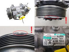Kompresor Klimatizace 9659875880 Sanden SD7C16 1331F Citroen Peugeot 41