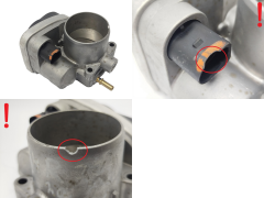 Škrticí Klapka Renault 8200171134 8200190230 1.6 16V 3