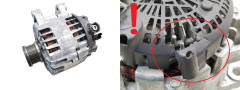 Alternátor 5705KV 9664779680 TG15C135 Valeo HDI Peugeot Citroen 1066