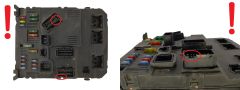 Blok Ovladačů BSI F02-00 9653667380 S118085200L PSA Siemens 1421