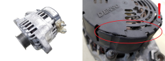 Alternátor 27060-0Q120 MS101210-1400 1.0 Denso Toyota Aygo C1 107