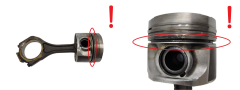 Ojnice Pístu B 7701477039 7701477116 3.0dCi Renault Espace 4 Opel