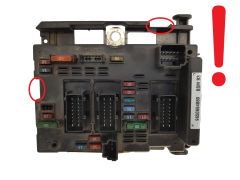 Blok Ovladačů BSM B3 9650664080 PSA Delphi 1232